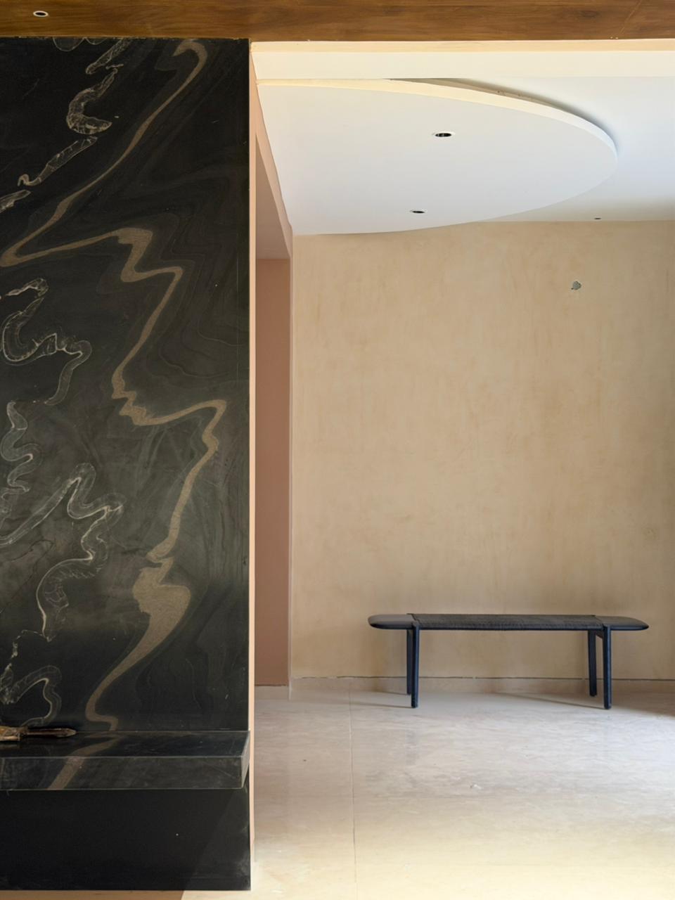Layered Luxe architectural feature wall